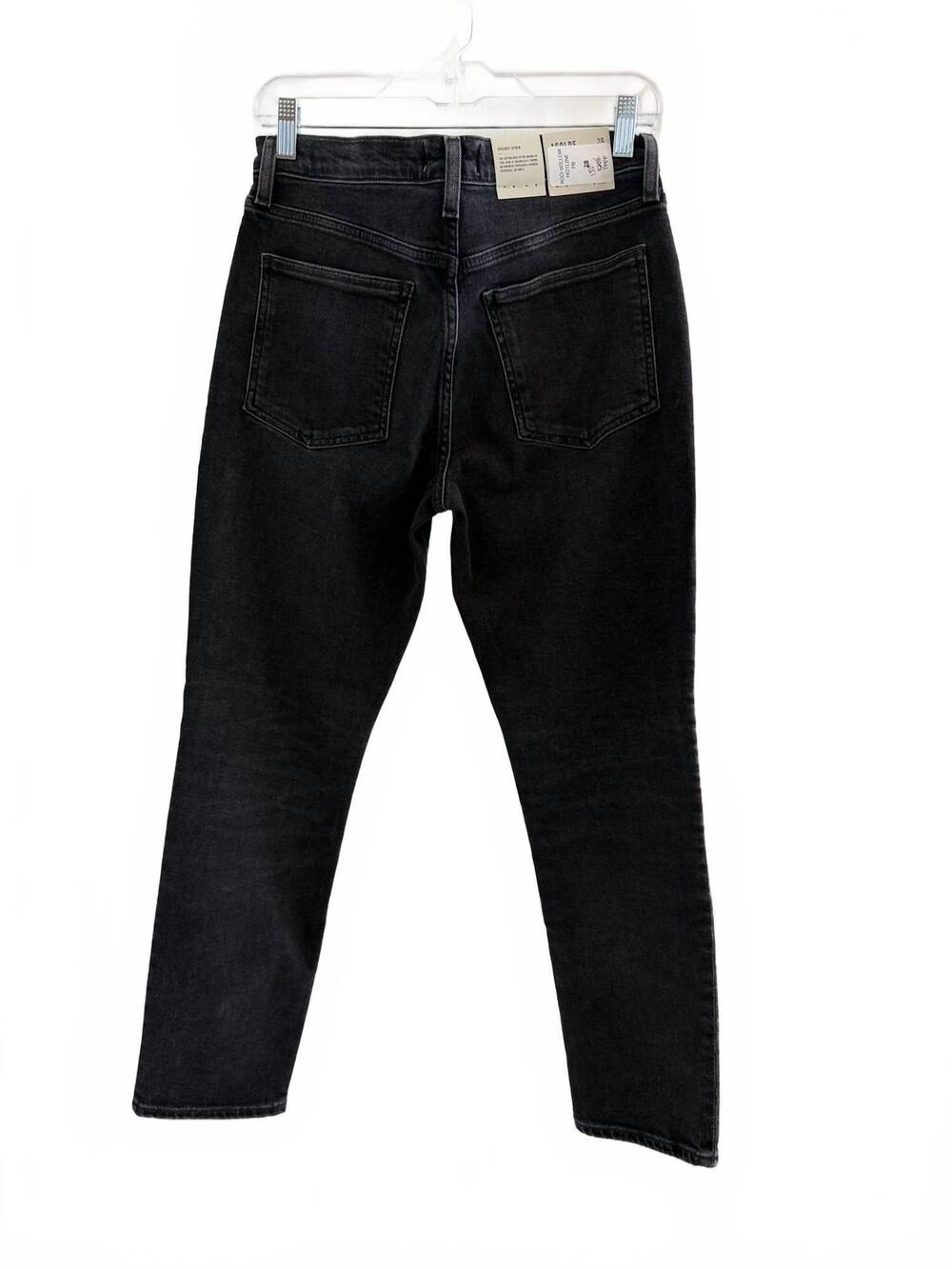 NEW AGOLDE women's willow mid rise slim crop jeans in hotline - Picture 1 of 3